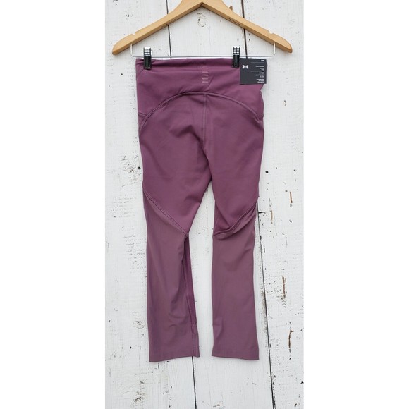 Under Armour Fly Fast 2.0 Compression Mid Rise Crop Athletic Leggings Size SM - Picture 13 of 14